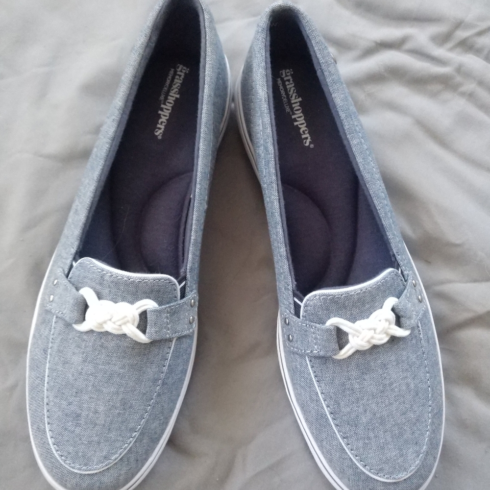 Brand new Grasshoppers memoryfoam flats